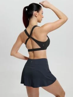 Icyzone Cut Out Back Solid Sports Bra -Sculptive Wear 16472363825ba73ce0ad02f36a89722f139b540109 thumbnail 405x552