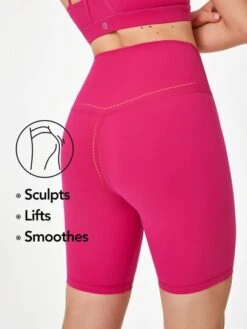 GLOWMODE 8" FeatherFit™ Crossover Biker Shorts Breathable Cycling Running Gym Workout -Sculptive Wear 16602082655cba1cd3bf262fb00ad8ad3b4c332e50 thumbnail 405x552