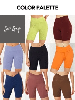 GLOWMODE 8" FeatherFit™ Crossover Biker Shorts Breathable Cycling Running Gym Workout 17 GLOWMODE 8" FeatherFit™ Crossover Biker Shorts Breathable Cycling Running Gym Workout -Sculptive Wear 16602082735e305569b30b990e86f3012cf3507347