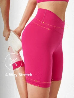 GLOWMODE 8" FeatherFit™ Crossover Biker Shorts Breathable Cycling Running Gym Workout 14 GLOWMODE 8" FeatherFit™ Crossover Biker Shorts Breathable Cycling Running Gym Workout -Sculptive Wear 16625351313daff93e7ad6e9d94ef1012befa89fd4