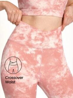 GLOWMODE 24" FeatherFit™ Crossover Yoga Leggings Buttery Soft High Stretch Crossover Waist Sports Tights -Sculptive Wear 16692661998ef0eed0d733d15990fb5ac9e5cb6372 thumbnail 405x552