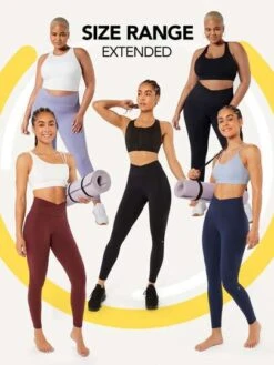 GLOWMODE 24" FeatherFit™ Crossover Yoga Leggings Buttery Soft High Stretch Crossover Waist Sports Tights -Sculptive Wear 166926621556f6738ccb2151fb327c0907048f4e3c thumbnail 405x552