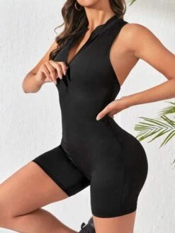 Yoga Sxy Cut Out Back Sports Romper -Sculptive Wear 16793841240f55d47c858c499b1d6a178ad06acb91 thumbnail 405x552