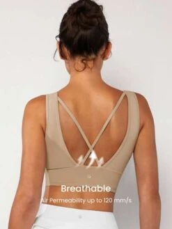 GLOWMODE FeatherFit™ Crisscross Back Strap Corset-Effect Sports Bra -Sculptive Wear 1683803957c220fd5e6edc8e72a798bc5249102882 thumbnail 405x552