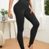 Solid Tummy Control Stirrup Sports Leggings -Sculptive Wear 1685538279b1ea3dec3833ea898f363da9e4048297 thumbnail 405x552
