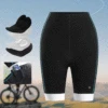 GLOWMODE 8" Padded Cycling Shorts With Pockets Pading Cycling Spinning Biker Bicycle -Sculptive Wear 16865418611df011331e76a4b40a55063d27383976