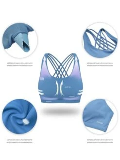 Criss Cross Back Sports Bra -Sculptive Wear 1686646731f6453d5579e6c4e14a4c73349649cf01 thumbnail 405x552