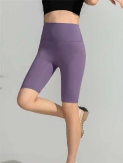 Yoga Shorts/ Midi Length Pants/ Leggings/ High Waist Workout Tights/ Athletic Shorts