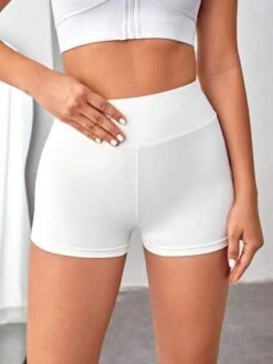 Wideband Waist Flap Pocket Ruched Back Sports Shorts -Sculptive Wear 168783106873acda9c1c01019197988002782b0c99 thumbnail 405x552