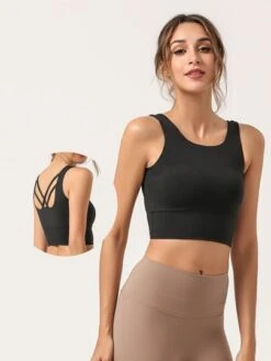 Backless Yoga Tank Top With Straps -Sculptive Wear 168803162361454981a94f05717b28e6fb6500fd52 thumbnail 405x552