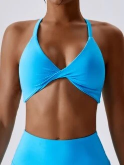 Solid Cut Out Back Sports Bra -Sculptive Wear 16881182981ff8ae5dfdfbc68002b4d3a2bf4aa379 thumbnail 405x552