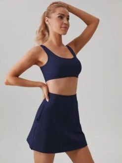 Women's Sport Skort With Built-in Shorts, For Tennis And Golf -Sculptive Wear 16881185724c0c1cb0b8656c076f058475e5ddf776 thumbnail 405x552