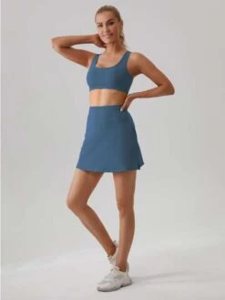 Women's Sports Skirt With Built-in Shorts For Tennis, Golf And Other Activities -Sculptive Wear 16881186423c2522e9b342254dac10b78d7c71e54d thumbnail 405x552