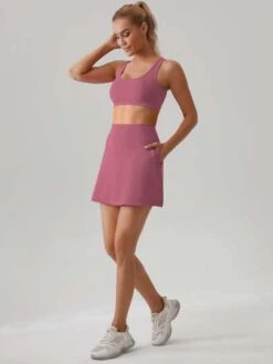 Women's Sports Skorts With Built-in Shorts, Perfect For Tennis, Golf -Sculptive Wear 1688118869b5c793b0dc916f2aff268ce3aa3f0bc1 thumbnail 405x552