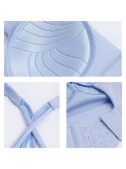 1 Piece Fixed Cup Sports Bra Shockproof Women's Fitness Top Professional Beautiful Back Bra Contrasting Color Thin Shoulder Straps For Running Outside Wear -Sculptive Wear 168820115104b87be813b58f2c42fce3d107cf4ea9 square thumbnail 405x552