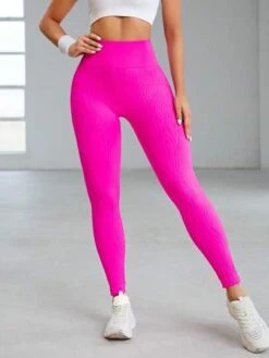 High Stretch Wide Waistband Sports Leggings