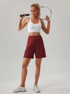 Women's Loose Sports Running Shorts -Sculptive Wear 16883561644cf7c1dec9eb5e1bf549287b3f06a55f thumbnail 405x552