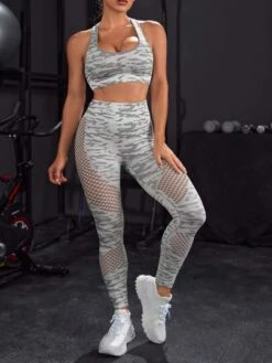 Tie Dye Hollow Out Sports Set -Sculptive Wear 16883657523cf9877753776ec3198a7876def43039 thumbnail 405x552