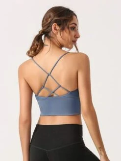 Twist Sexy Criss Cross Yoga Sports Bra -Sculptive Wear 1688370004b89f2e73f65147586543166cfefb4ad7 thumbnail 405x552