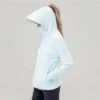 Women's Full Coverage Uv Protection Jacket, Upf 50+ Sun Protection Shirt With Hood For Daily Wear, Quick Dry, Outdoor Sports, Light Blue -Sculptive Wear 16883938650c1a7a3bde7e5a42455f8fdb687abddc square thumbnail 405x552