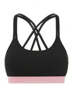 SHEIN Running 3pcs Crisscross Back Sports Set