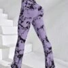 SHEIN Tie Dye Flare Leg Pants -Sculptive Wear 16885213963e4518c0807dee0a8db5ad0fb813e831 thumbnail 405x552