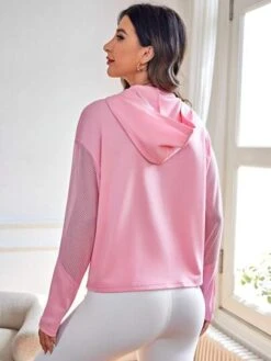 Zip Up Hooded Sports Jacket -Sculptive Wear 16885219373c694ea5da87b9dcfd35f39279119dfa thumbnail 405x552