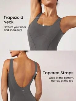 GLOWMODE 25" FeatherFit™ Tummy Control Gym Bodysuit -Sculptive Wear 1688536169eafffede601d91259a3cd9498cd6d041 thumbnail 405x552