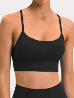 VUTRU Women's Slim Strap Classic Sports Bra -Sculptive Wear 168855053899ce0e128907bed735ae5f4ef566a690 thumbnail 405x552