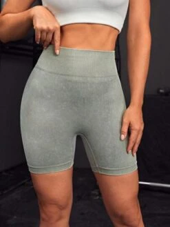 Wide Waistband Sports Shorts -Sculptive Wear 16885610128c8dde12e9b80e0db1feefd5b7991df5 thumbnail 405x552