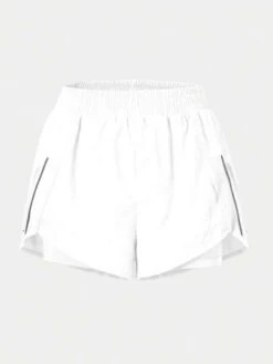 SHEIN Zipper Pocket Elastic Waist Sports Shorts -Sculptive Wear 1688621001cafd2146ec2e7821401b7b1c954be182 thumbnail 405x552