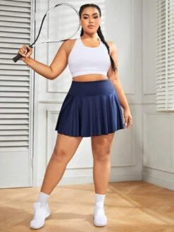 Plus High Waist Sports Skort -Sculptive Wear 16886294545281a0dbd4a6adc91569d79eb9291a15 thumbnail 405x552