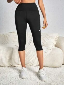 Wide Waistband Sports Leggings With Phone Pocket -Sculptive Wear 16886316645bec2f6d893cb7c54bdaae692f285f83 thumbnail 405x552