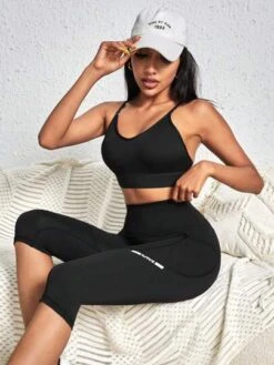 Wide Waistband Sports Leggings With Phone Pocket -Sculptive Wear 16886316692078228d1df867a111e24ba65deafd6e thumbnail 405x552