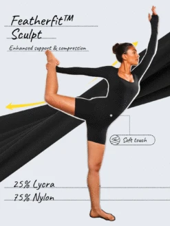 GLOWMODE FeatherFit™-Sculpt Star Square Neck Sports Jumpsuit -Sculptive Wear 1688697432e72bbdd2581cf4c9674436ab329b47cb