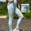 SHEIN Leisure Hollow Out Wide Waistband Sports Leggings -Sculptive Wear 1688707716c072c0e4a985c59082eb4aabc658f667 thumbnail 405x552