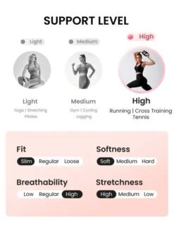 SHEIN Leisure Wideband Waist Sports Leggings -Sculptive Wear 1688707724e65a1b84700dcb626ca4ba353e814969 thumbnail 405x552