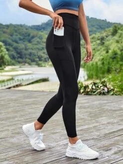 SHEIN Leisure Wideband Waist Sports Leggings -Sculptive Wear 1688707738af137467ff50e809ed03f263832e4514 thumbnail 405x552
