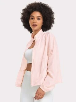 VUTRU Women's Double Pocket Stand Collar Windbreaker Jacket -Sculptive Wear 16887111520c3559c6ae87f827ed964aaa2c8203f2 thumbnail 405x552