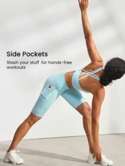 GLOWMODE 10" FeatherFit™ Cyclist Anti Roll-Down Bike Shorts Breathable Running Gym Workout -Sculptive Wear 168871534579f87bf7f0cfcccc4cbf103f4e3aa814 thumbnail 405x552