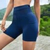 SHEIN Leisure Wideband Waist Sports Shorts With Phone Pocket -Sculptive Wear 168871768575a8e1f8c32262019e8660aabfaf9e58 thumbnail 405x552