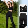SHEIN Leisure Seamless High Stretch Sports Bra With Leggings -Sculptive Wear 168871838849da8694c4b679cadb0037f0a6a0d52d thumbnail 405x552