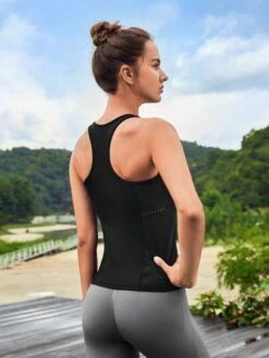 SHEIN Leisure Solid Sports Tank Top -Sculptive Wear 1688718393afcd5a427b89d4b0bbe32d64138d716a thumbnail 405x552