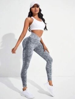 SHEIN Wideband Waist Sports Leggings -Sculptive Wear 16888965730803e440a48e6faee69664d12ed92f14 thumbnail 405x552