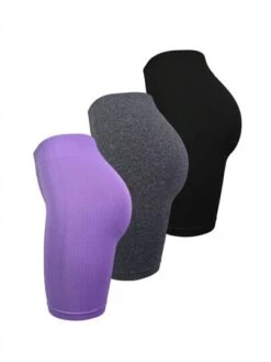 3pcs Solid Wideband Waist Sports Shorts -Sculptive Wear 16889524639acce0e0c9de60efdedd4e106a779732 thumbnail 405x552