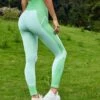 SHEIN Leisure High Stretch Colorblock Wideband Waist Sports Leggings -Sculptive Wear 1688972932de61648d19747b9eecfc706f05e3ee19 thumbnail 405x552