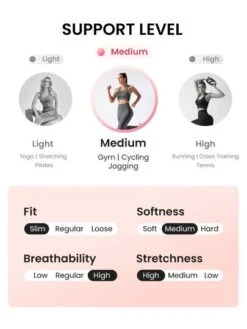 SHEIN Leisure High Stretch Colorblock Wideband Waist Sports Leggings -Sculptive Wear 168897293730f52017111b8ed956497b80fec3d007 thumbnail 405x552