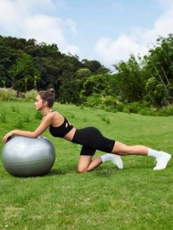 SHEIN Leisure Mesh Insert Wideband Waist Biker Shorts -Sculptive Wear 16889740320478a4825a39dcf3bbb9cc534970c510 thumbnail 405x552