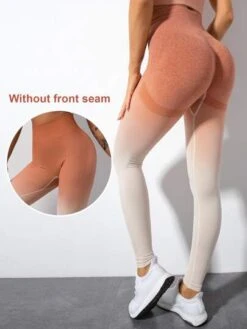 Gradient Seamless Women's Sports Yoga Pants -Sculptive Wear 1689211236469c920fafa1d74723910455cef1fa67 thumbnail 405x552