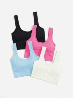4pcs Seamless High Stretch Sports Bra -Sculptive Wear 1689234441b31873ab9fa9d25beb78e1a83aaf8287 thumbnail 405x552